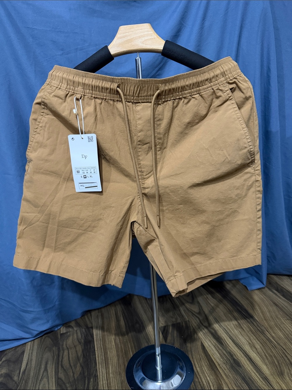 Denim & Flower Men's Drawstring Shorts - Tan
